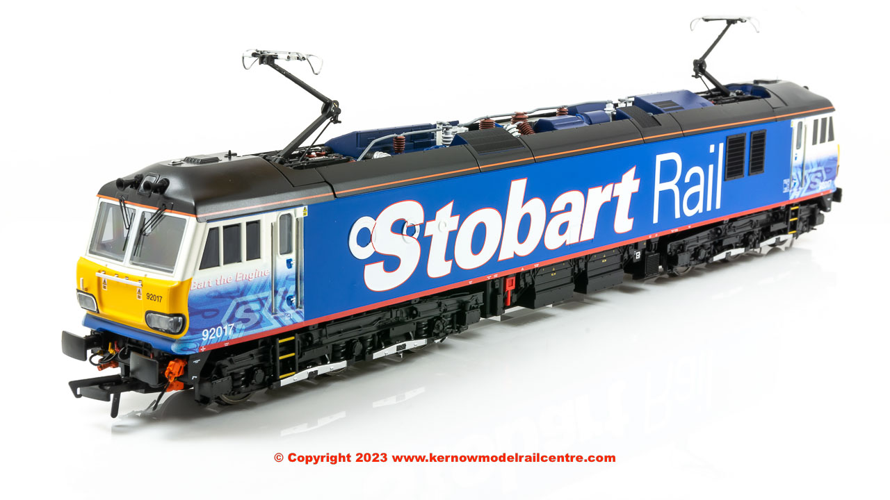 K2692 Accurascale Class 92 Electric Locomotive number 92 017 "Bart the Engine" in Stobart livery.